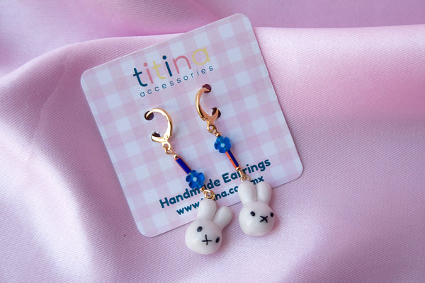 aretes Miffy/ earrings