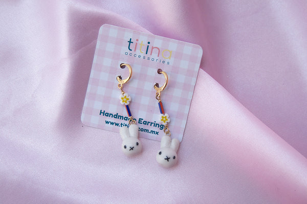 aretes Miffy/ earrings