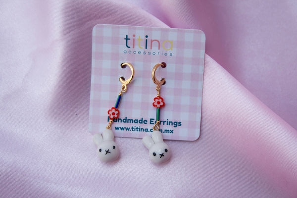 aretes Miffy/ earrings